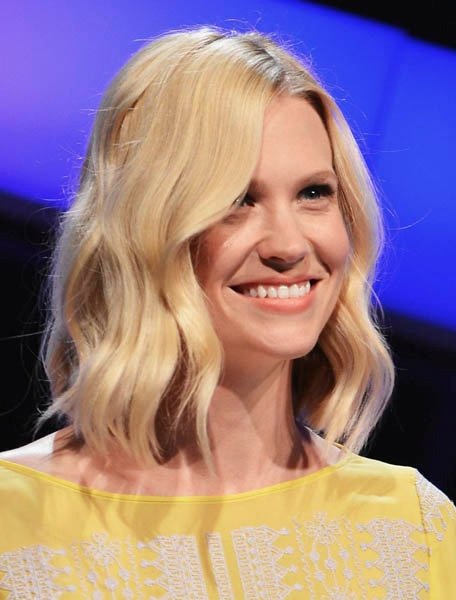 HOLLYWOOD, CA - JUNE 14: Actress January Jones speaks during the 14th Annual Young Hollywood Awards presented by Bing at Hollywood Athletic Club on June 14, 2012 in Hollywood, California. (Photo by Alberto E. Rodriguez/Getty Images For Hollywood Life)