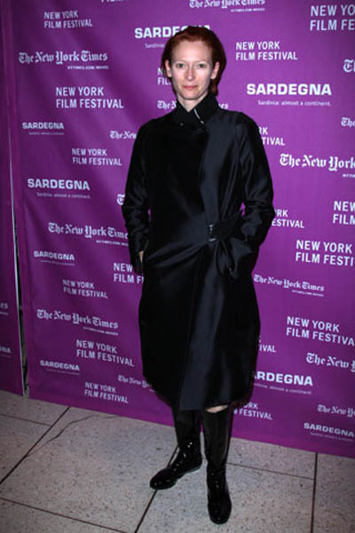 Tilda Swinton== NEW YORK FILM FESTIVAL Opening NIght, THE DARJEELING LIMITED== Avery Fisher Hall, New York== September 28, 2007== ©Patrick McMullan== Photo-JIMI CELESTE/patrickmcmullan.com==