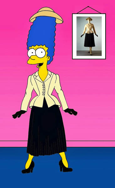 marge-simpson-christian-dior-bar-jacket-art-cartoon-illustration-satire-sketch-fashion-luxury-style-iconic-dresses-all-the-time-the-simspsons-humor-chic-by-alexsandro-palombo