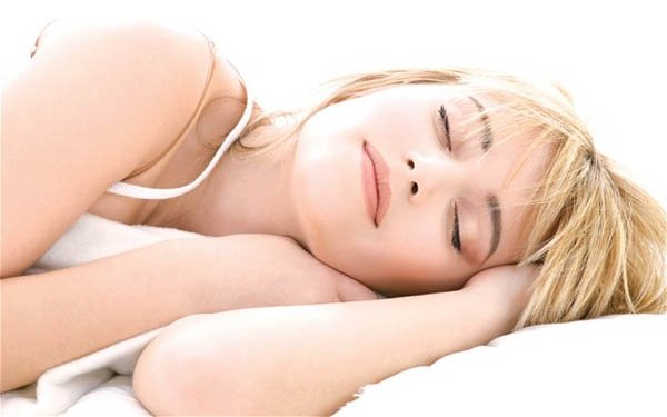 B9JPDF bright closeup picture of sleeping teenage girl