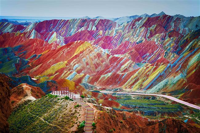 Zhangye Danxia, Çin