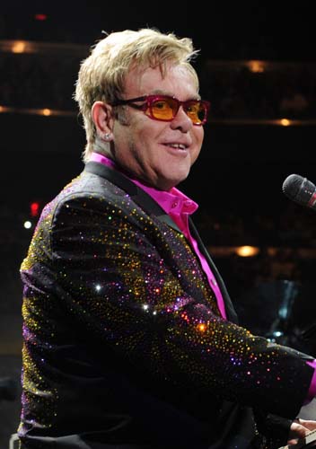 Elton John Performs at Madison Square Garden
