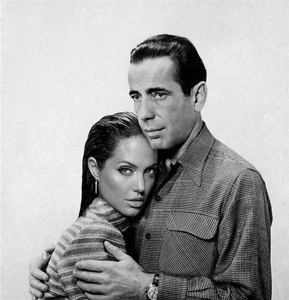 Humphrey Bogart ve Angelina Jolie