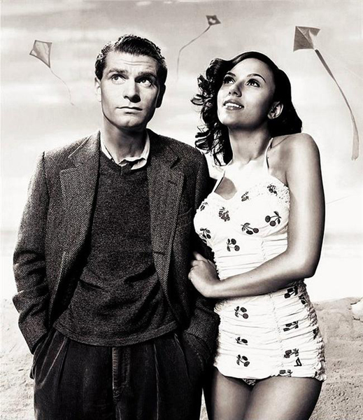 Laurence Olivier ve Scarlett Johansson