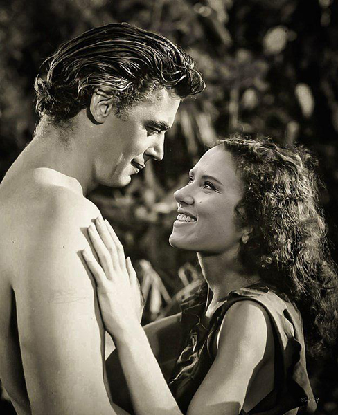 Tarzan ve Scarlett Johansson
