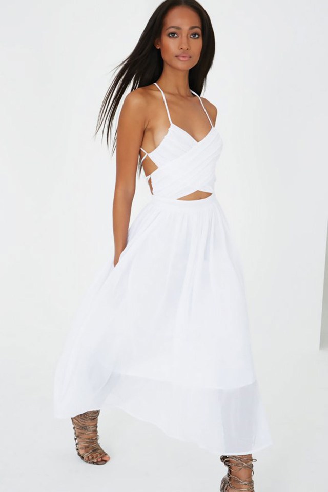 beyaz elbise modelleri