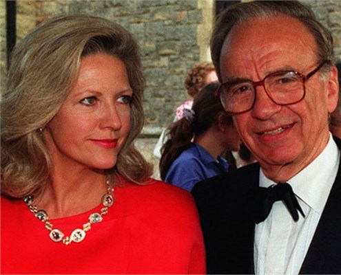 Rupert Murdoch and Anna Maria