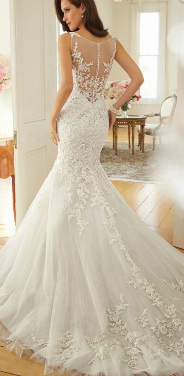 vücudu saran gelinlik modelleri 18