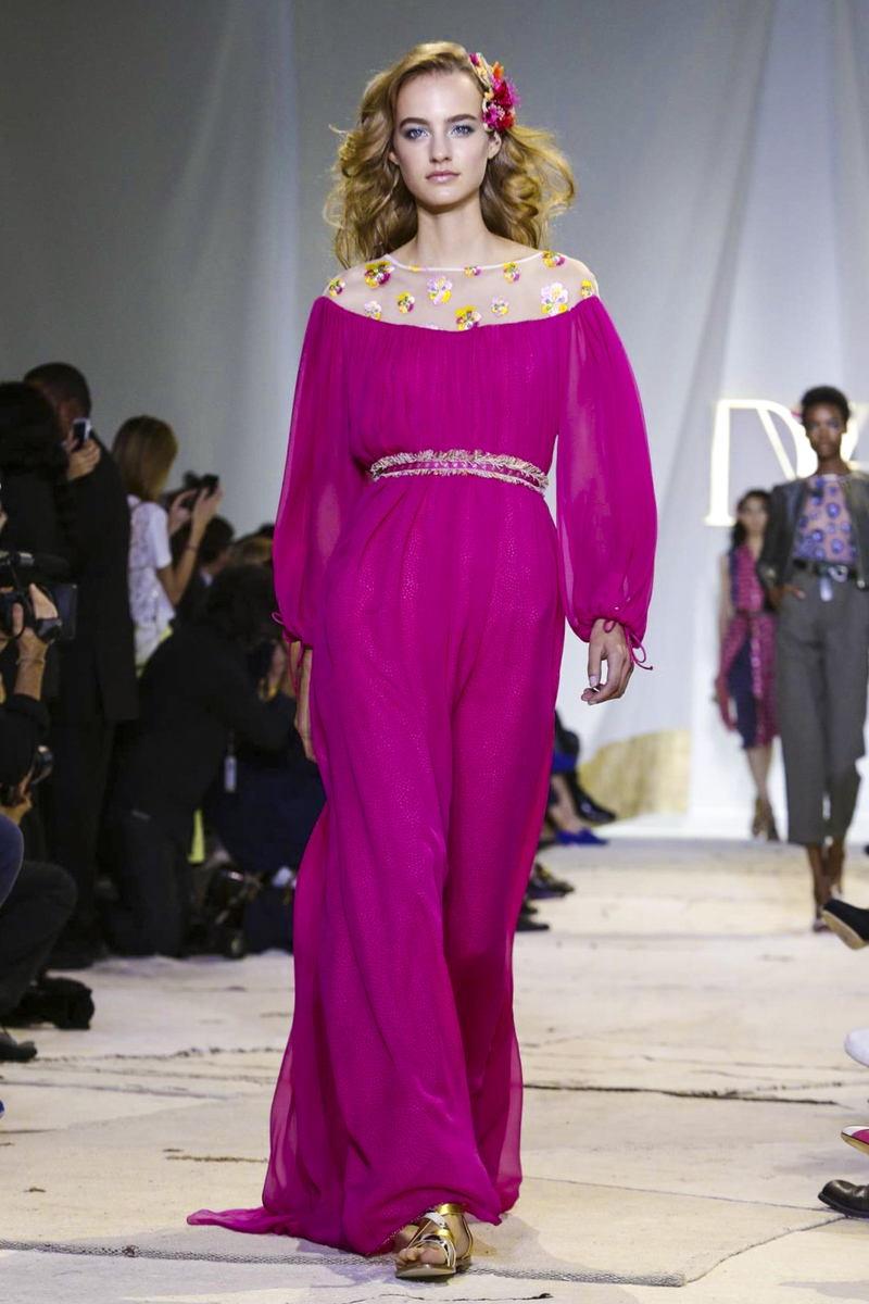 Diane von Furstenberg Fashion Show Ready to Wear Collection Spring Summer 2016 in New York