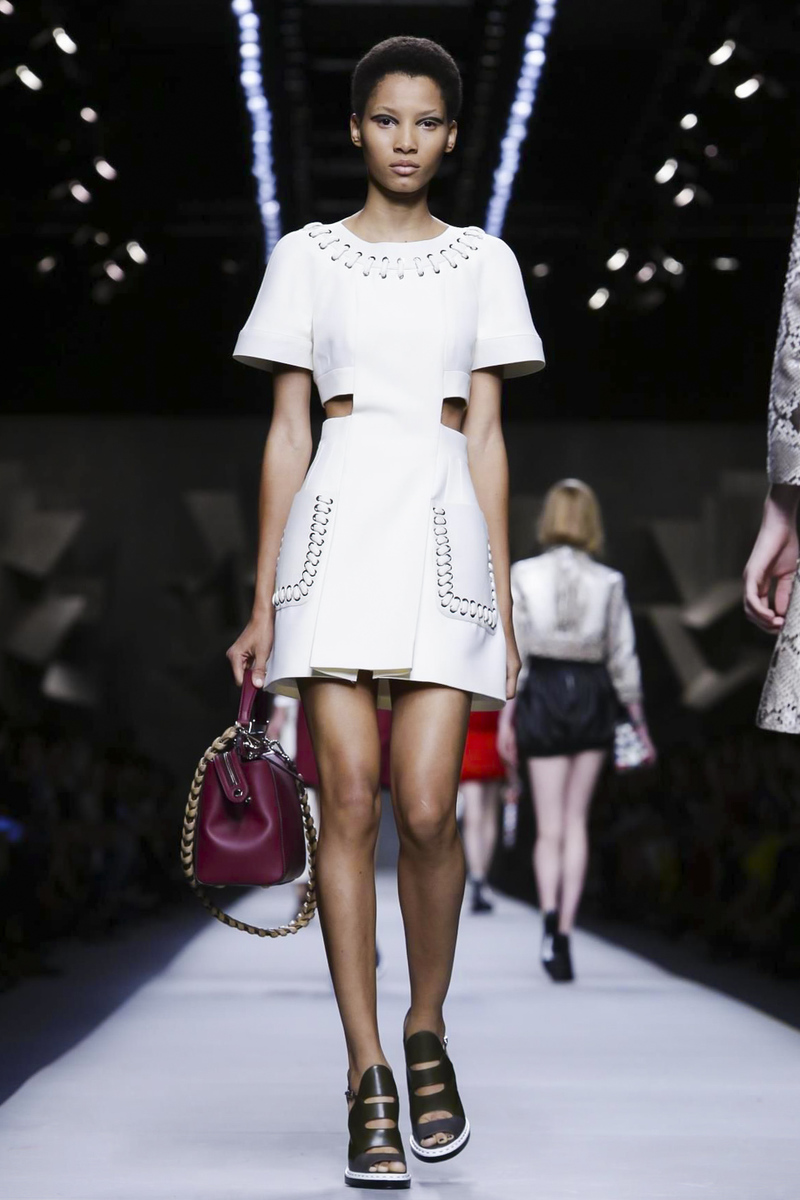 Fendi Fahions Show Ready to Wear Collection Spring Summer 2016 in Milan