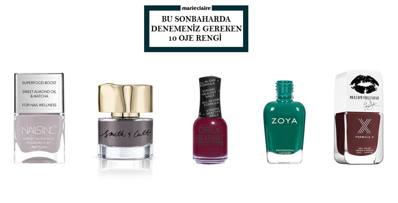 BU SONBAHARDA DENEMENİZ GEREKEN 10 OJE RENGİ