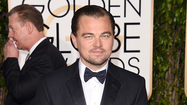 BEVERLY HILLS, CA - JANUARY 10:  Actor Leonardo DiCaprio attends the 73rd Annual Golden Globe Awards held at the Beverly Hilton Hotel on January 10, 2016 in Beverly Hills, California.  (Photo by Jason Merritt/Getty Images)