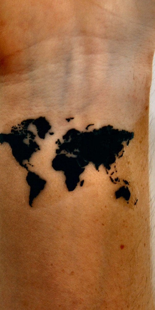 ÖZGÜR RUHLU DÖVME MERAKLILARI İÇİN 25 HARİTA DÖVMESİ (2)