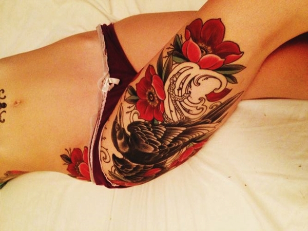 CESUR VE SINIR TANIMAYANLAR İÇİN 20 SEKSİ BACAK DÖVMESİ (10)