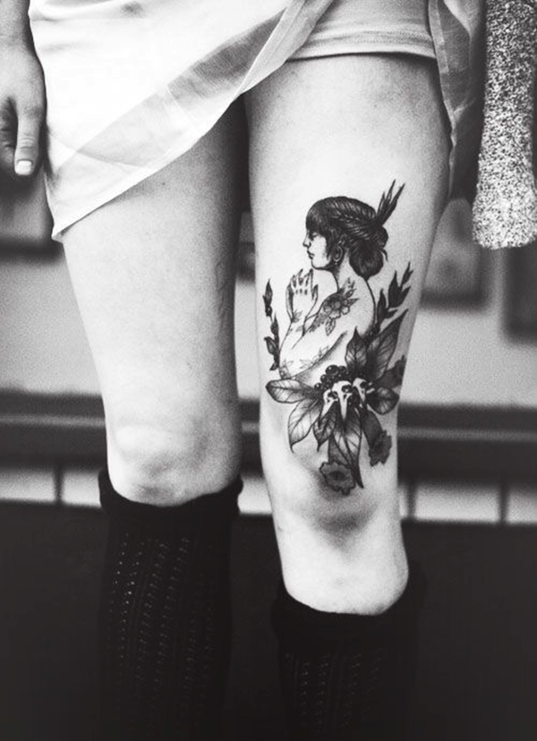 CESUR VE SINIR TANIMAYANLAR İÇİN 20 SEKSİ BACAK DÖVMESİ (2)