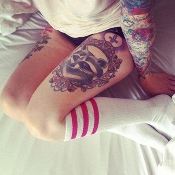 CESUR VE SINIR TANIMAYANLAR İÇİN 20 SEKSİ BACAK DÖVMESİ (20)