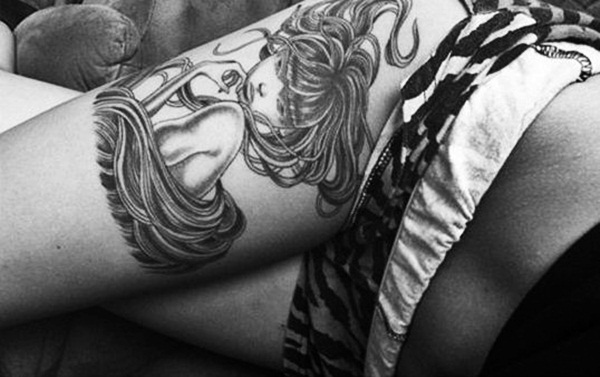 CESUR VE SINIR TANIMAYANLAR İÇİN 20 SEKSİ BACAK DÖVMESİ (6)