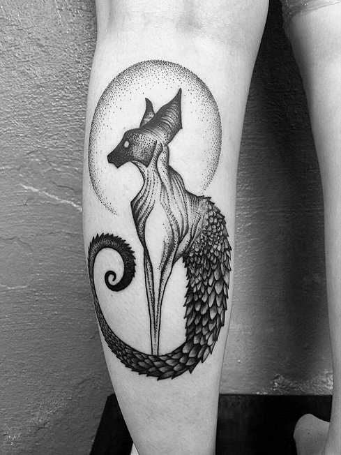 SANAT ESERİ GİBİ GÖRÜNEN 10 DOTWORK DÖVME (2)