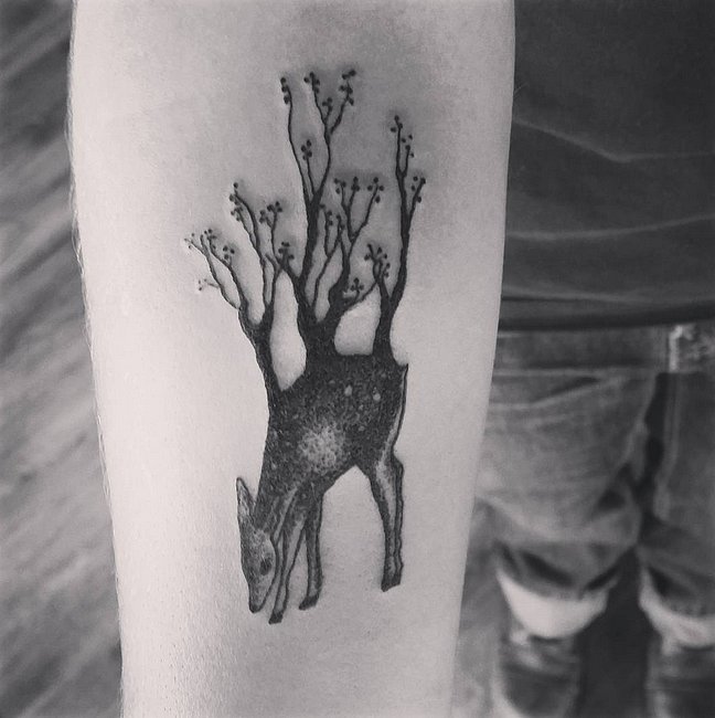 SANAT ESERİ GİBİ GÖRÜNEN 10 DOTWORK DÖVME (5)