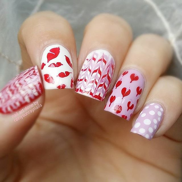 SEVGİLİLER GÜNÜ İÇİN ROMANTİK VE SEKSİ 15 NAIL ART MODELİ (6)