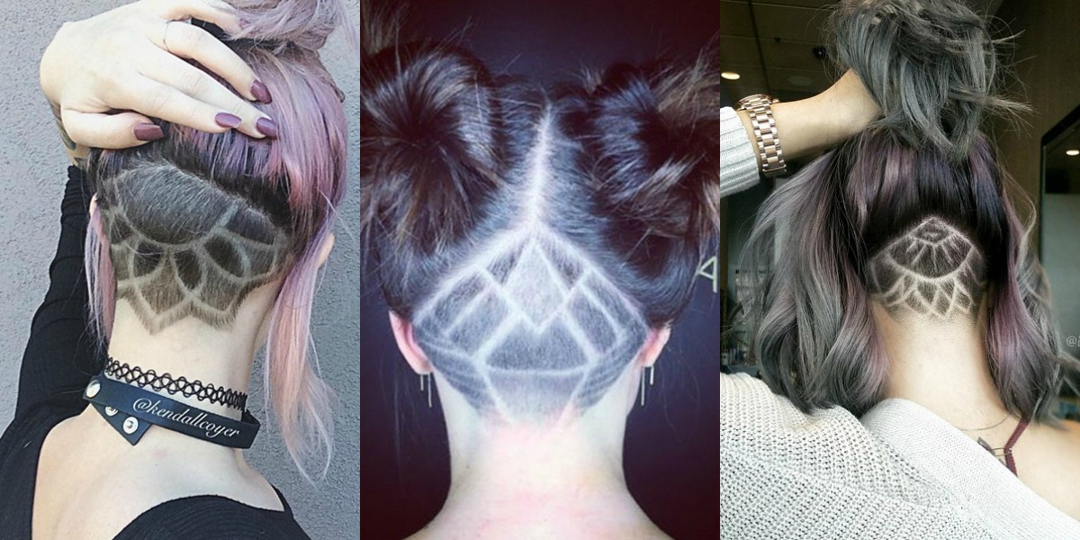 YENİ TREND CESARET İSTEYEN SAÇ DÖVMELERİ