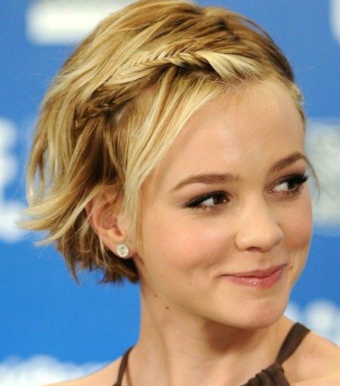 KISA SAÇLAR İÇİN YAPIMI BASİT ÖRGÜ MODELLERİ 4