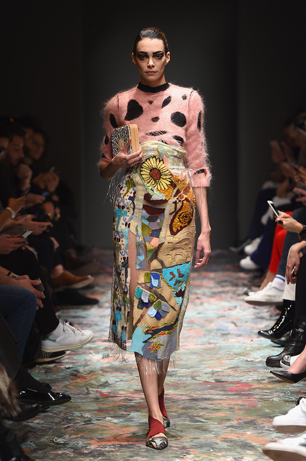 "ISTANBUL, TURKEY - MARCH 18:  A model walks the runway at the Bashaques' show during the Mercedes-Benz Fashion Week Istanbul Autumn/Winter 2016 at Zorlu Center on March 18, 2016 in Istanbul, Turkey.  (Photo by Ian Gavan/Getty Images for IMG)"