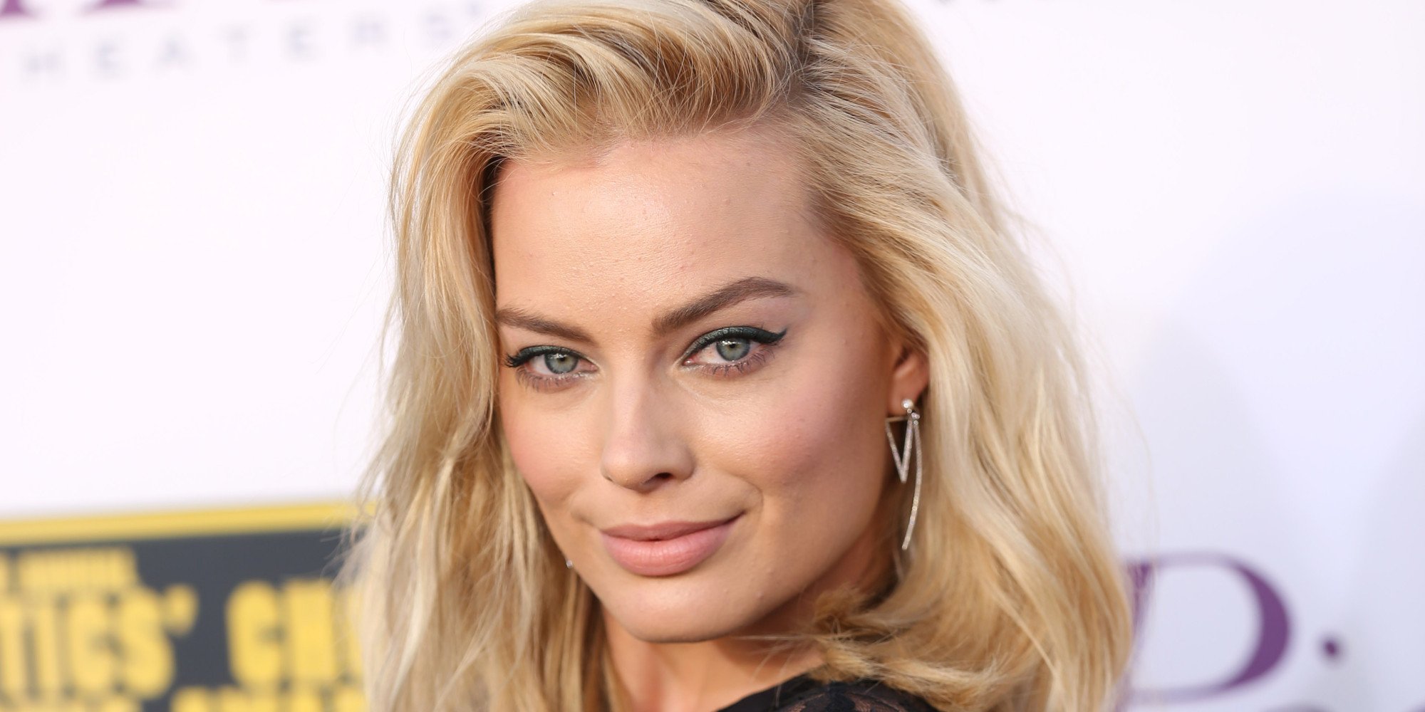 Margot Robbie arrives at the 19th annual Critics' Choice Movie Awards at the Barker Hangar on Thursday, Jan. 16, 2014, in Santa Monica, Calif. (Photo by Matt Sayles/Invision/AP)