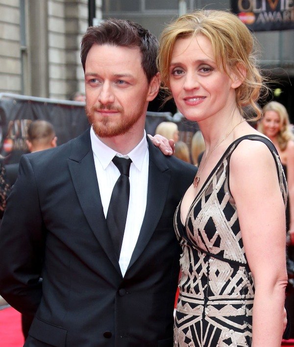 The Laurence Olivier Awards 2013 held at the Royal Opera House - Arrivals Featuring: James McAvoy,Anne-Marie Duff Where: London, United Kingdom When: 28 Apr 2013 Credit: Lia Toby/WENN.com