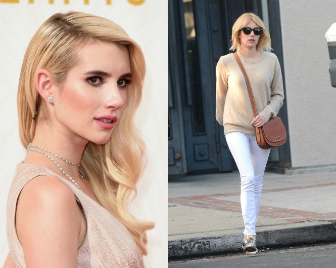 emma roberts saç modeli