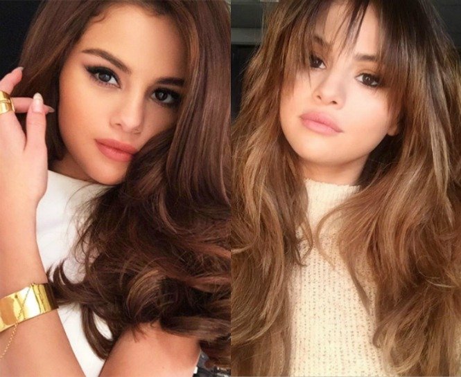 selena gomez saçları