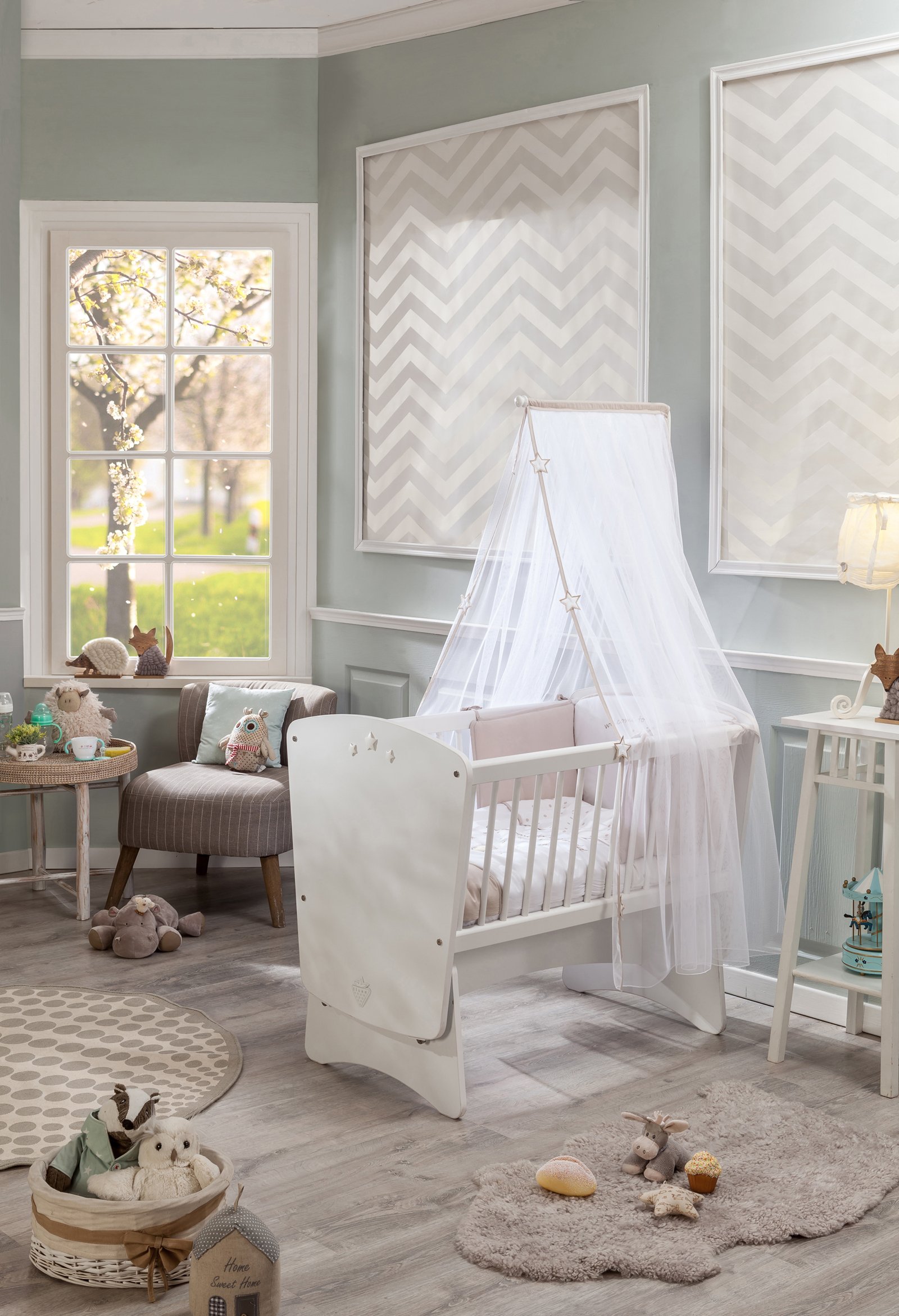 Çilek Odası Star Beşik (2)