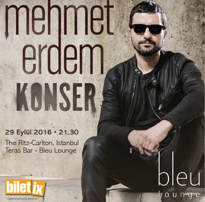 29 EYLÜL'DEKİ MEHMET ERDEM KONSERİ İÇİN HAZIR MISINIZ da