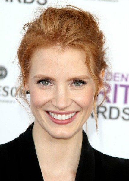 JESSICA CHASTAIN'IN İLHAM VERİCİ SAÇ MODELLERİ 32