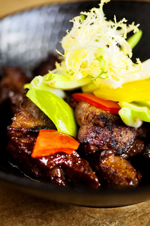 Shangri - La Bosphorus Istanbul Çin Yılı Pan fried diced beef tenderloin