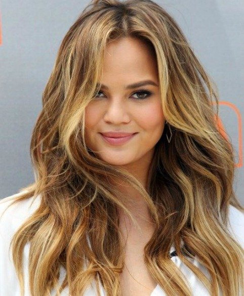 CHRISSY TEIGEN'IN İMZASI HALİNE GELEN SAÇ MODELLERİ dew