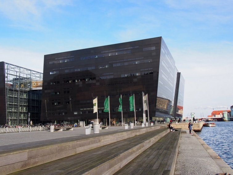 The Black Diamond Kütüphanesi, Danimarka