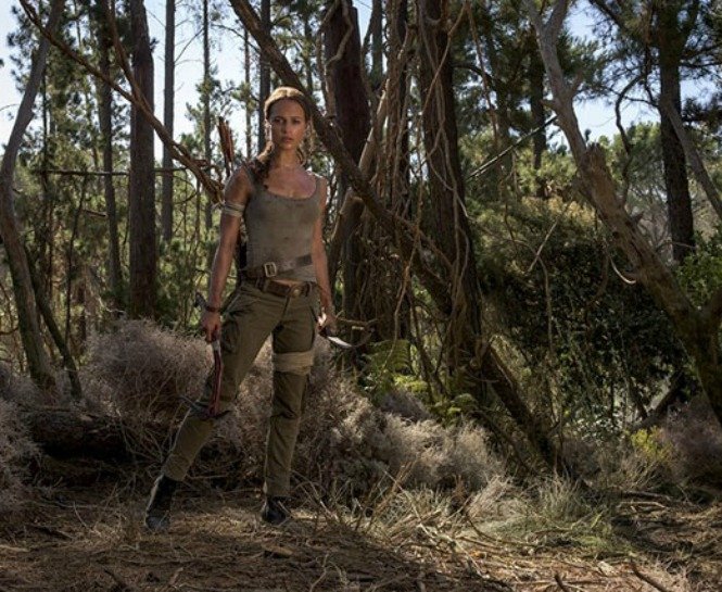 ALICIA VIKANDER'LI LARA CROFT'TAN İLK GÖRSELLER  as