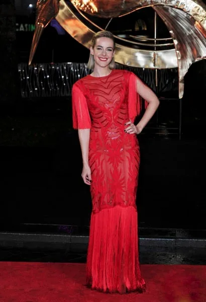 ©BAUER-GRIFFIN.COM 11th November 2013. The 'The Hunger Games: Catching Fire' premiere held at the Odeon Leicester Square, London. Here, Jena Malone. www.bauergriffin.com www.bauergriffinonline.com Ref: KGC-03