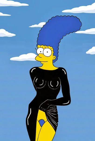 marge-simpson-as-stephanie-seymour-nude-portrait-by-richard-avedon-iconic-shots-art-fashion-luxury-satire-illustration-cartoon-painting-humor-chic-by-alexsandro-palombo
