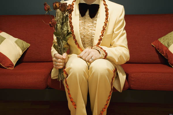 A3F2BP Young man waiting for date