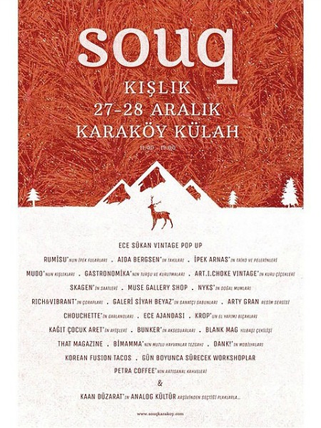 SOUQ KARAKÖY KIŞLIKLARI ÇIKARIYOR