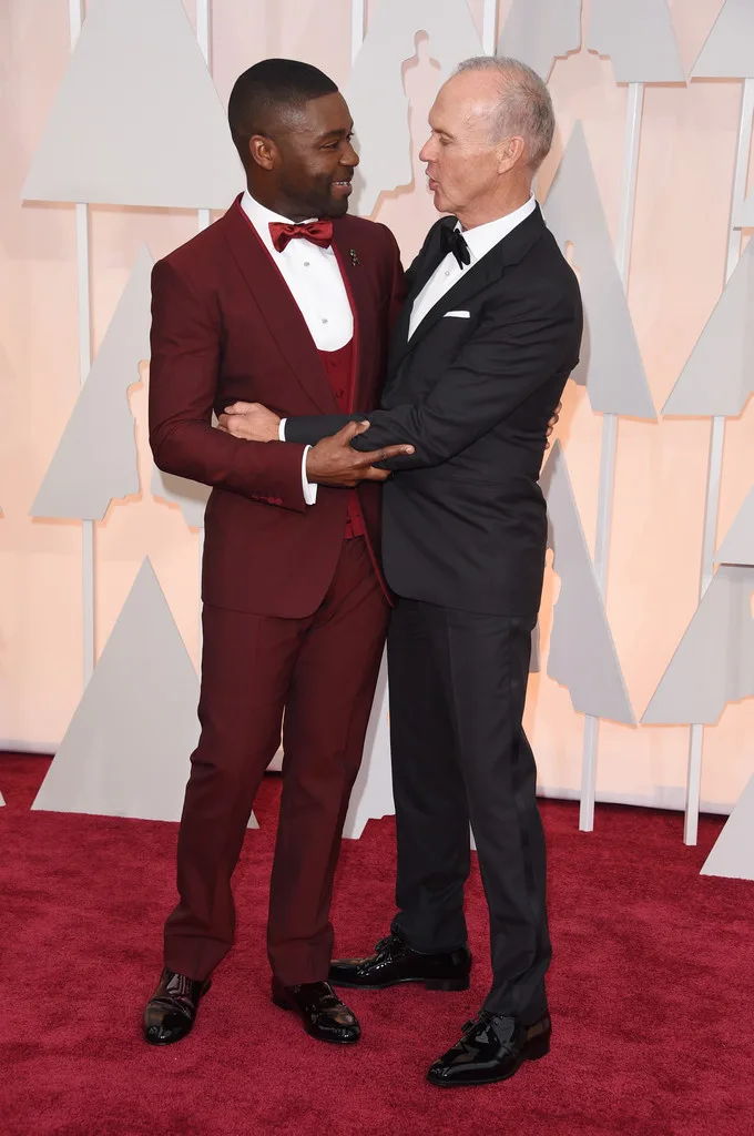 MICHAEL KEATON & DAVID OYELOWO