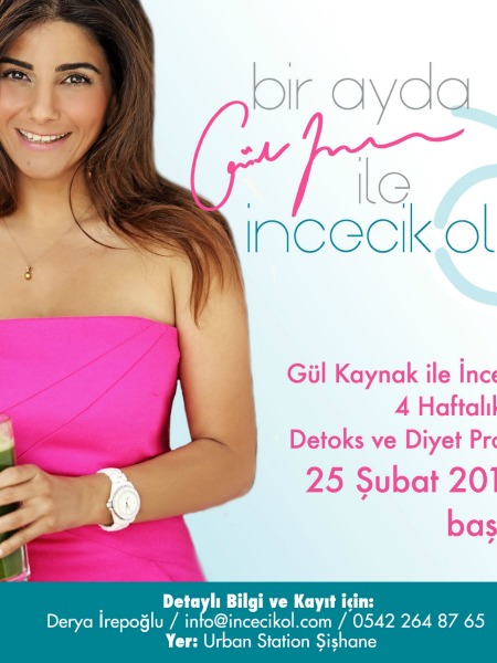 GÜL KAYNAK İLE İNCECİK OLUN