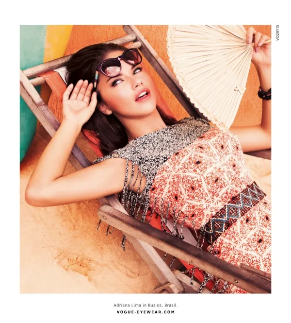 adriana lime voge eyewear