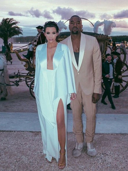 KIM KARDASHIAN VE KANYE WEST’İN DÜĞÜNÜNDEN GÖRÜLMEMİŞ KARELER