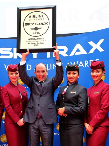 QATAR AIRWAYS “YILIN HAVA YOLU ŞİRKETİ” ÖDÜLÜNÜ KAZANDI