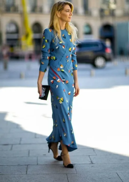 maksi elbise nasıl giyilir 4