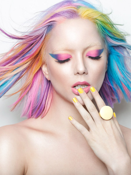 EN İYİ 15 GÖKKUŞAĞI SAÇ MODELİ