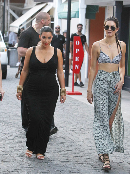 KARDASHIAN AİLESİNİN TATİL ŞIKLIĞI